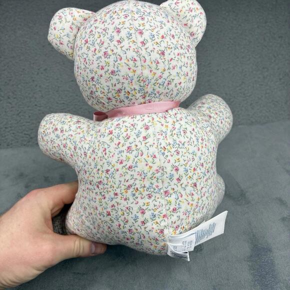 Ralph Lauren Baby Polo Floral Pastel Plush Stuffed Teddy Bear 9” - Picture 5 of 9